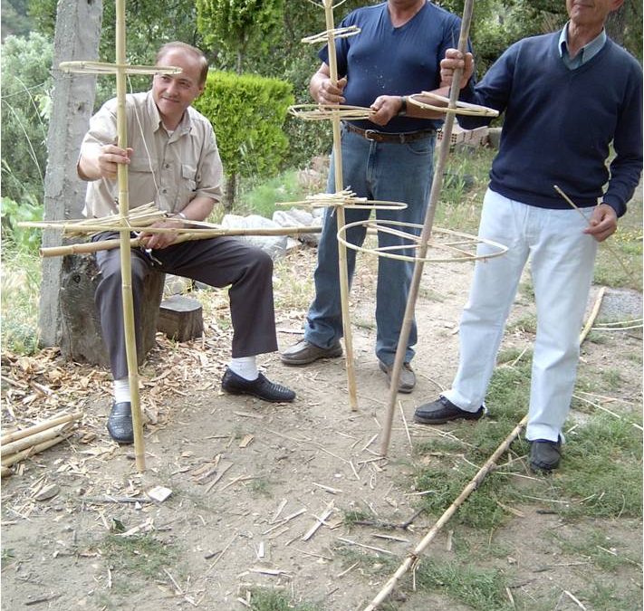La preparazione e la processione