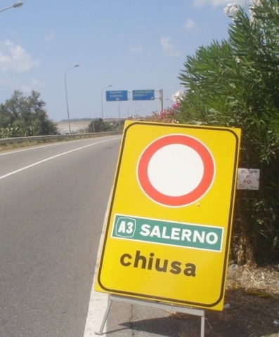 Chiudono tratti dell'A3 nel Cosentino e nel Reggino
Programmate deviazioni sulle strade secondarie