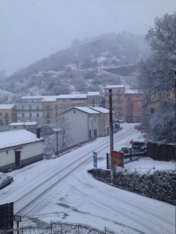 La Calabria imbiancata