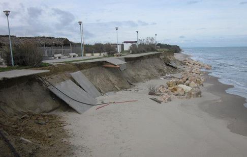 Erosione, aumentano i danni 
Confapi: “Servono fondi mirati”