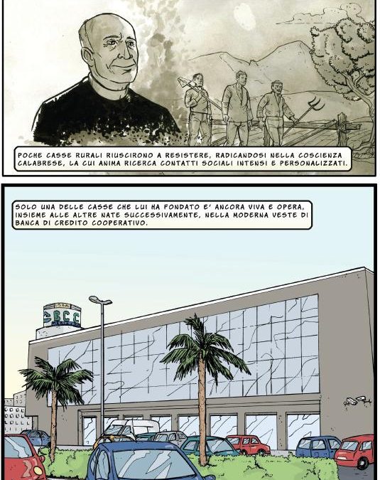 Il fumetto dedicato a don Carlo De Cardona