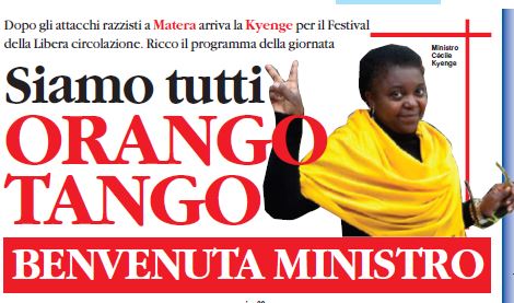 Festa dei Migranti, arriva il ministro 
A Matera ospite Cécile Kyenge