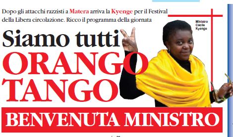 Festa dei Migranti, arriva il ministro 
A Matera ospite Cécile Kyenge