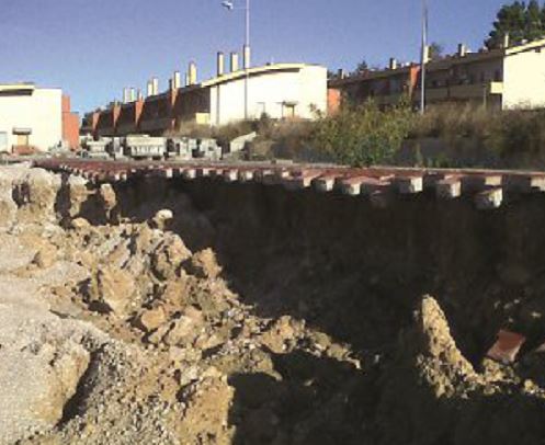 A Serra Rifusa scatta l'allarme 
per il terreno fragile
