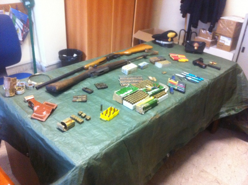 Sequestrato arsenale a Melicucco
Arrestate anche tre persone