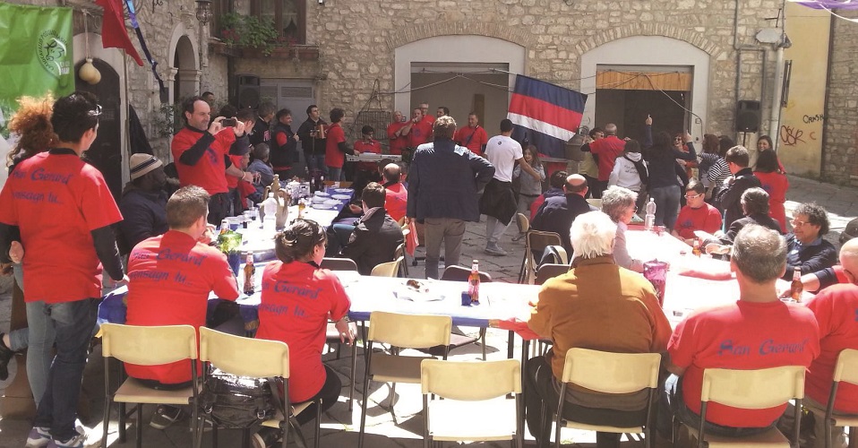 Verso San Gerardo
A pranzo non solo coi Portatori