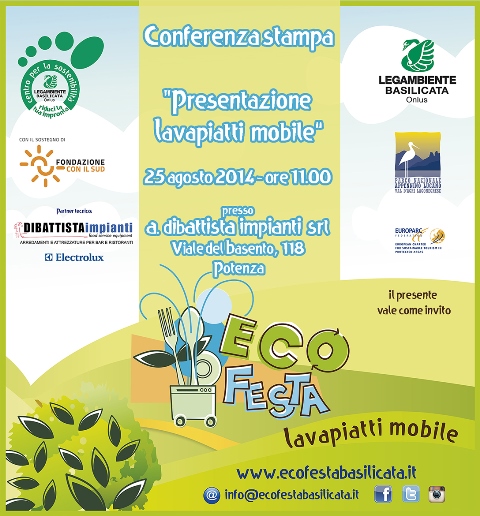 Feste senza stoviglie in plastica
Si può con la lavapiatti mobile