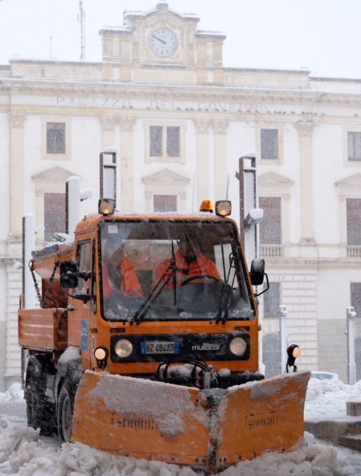 Neve sulla città capoluogo
Potenza di nuovo imbiancata