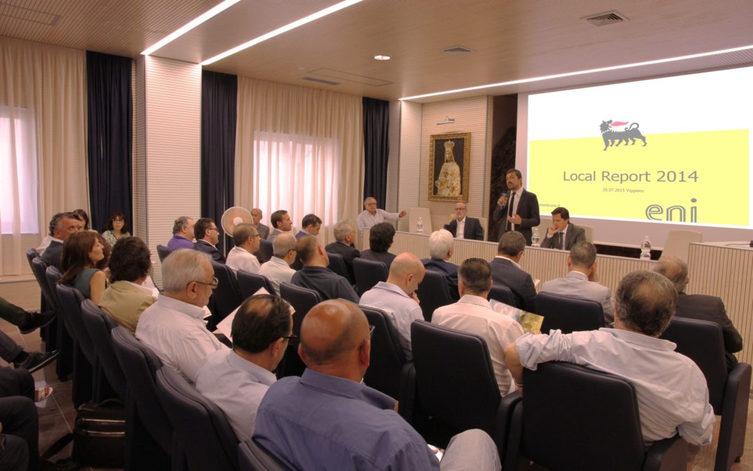 Eni presenta il local report 2014
«I valdagrini stanno meglio della media»