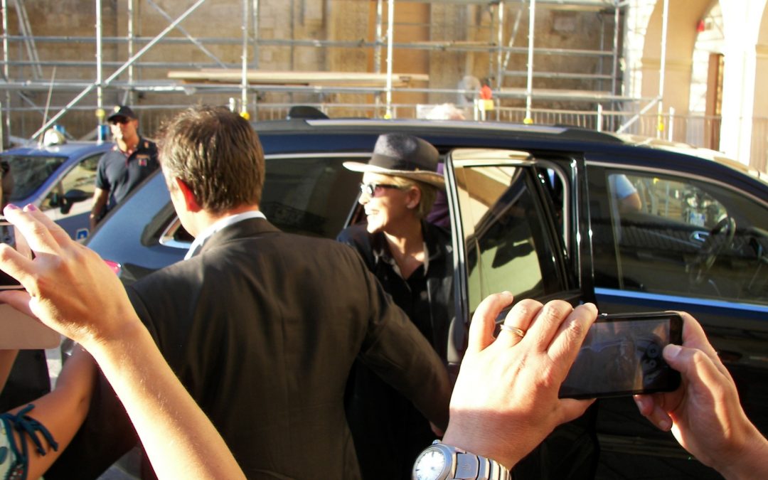 Sharon Stone è arrivata a Matera    
Ieri sera la cena di beneficenza
