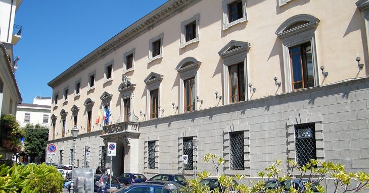 Il palazzo comunale di Catanzaro