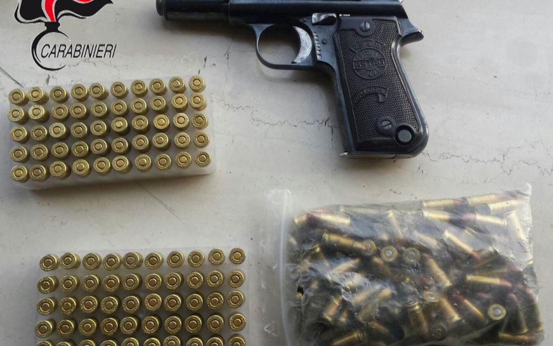 Deteneva munizioni in casa illegalmente, arrestato nel salernitano