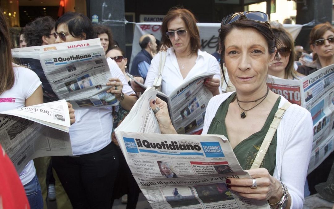 Flash mob contro il precariato