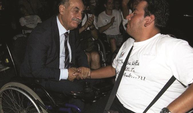 A Marconia sindaco in carrozzina
per toccare con mano i problemi dei disabili