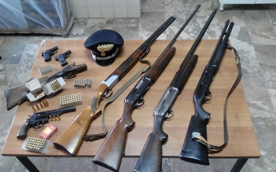Nel Vibonese controlli contro il possesso di armi, un arresto e diversi sequestri