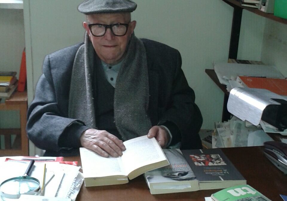 Leonardo Sacco giornalista ad honorem Ora gli resta un sogno: la biblioteca “Olivetti”