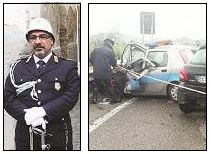 Tursi, muore un vigile urbano in servizioI particolari del tragico incidente stradale 