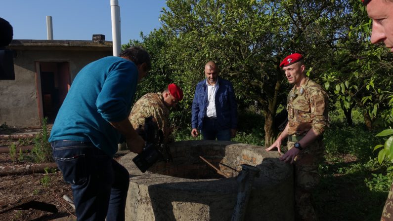 Scoperto un bunker nel sottosuolo delle campagne di Rosarno, era forse utilizzato da latitanti di 'ndrangheta