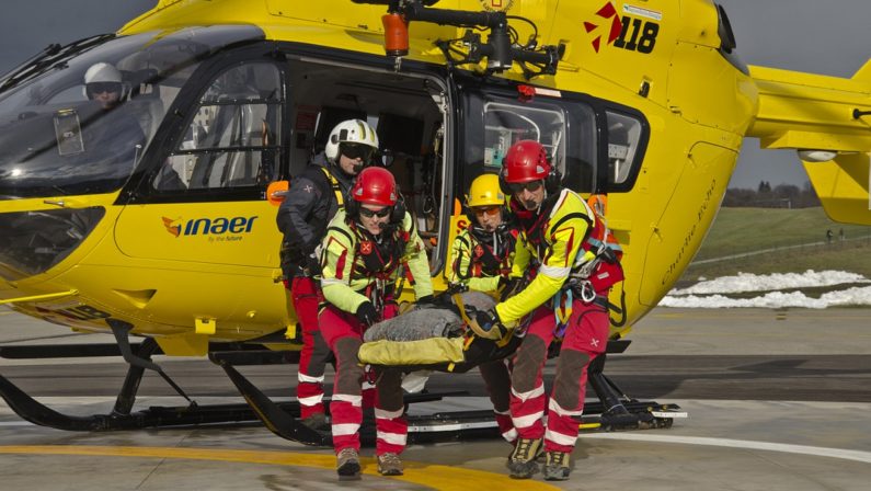 Operaio cade da un'impalcatura nel ViboneseTrasportato in elicottero a Catanzaro: è morto