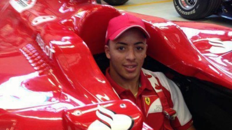 FOTO - Antonio Fuoco, il pilota calabresealla guida della Ferrari di Formula 1