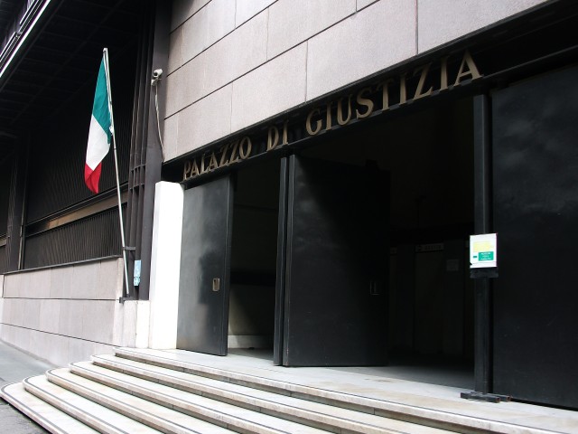 La sede del tribunale di Genova