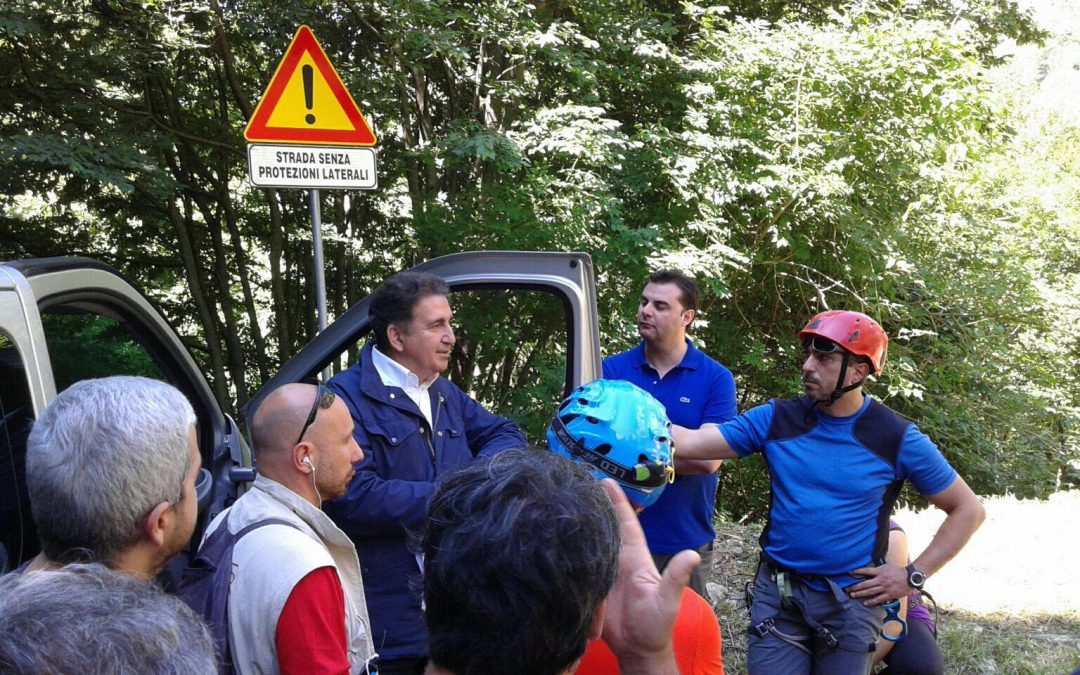 VIDEO – Voyager sulle tracce del tesoro di Alarico  a Cosenza la troupe della trasmissione di Raidue