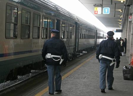 Agenti della polizia ferroviaria