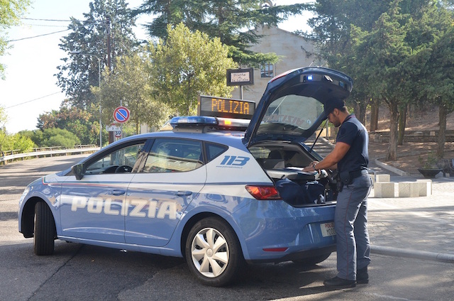 Litiga con la compagna e poi appicca due incendiDanni all'auto della polizia, arrestato nel Cosentino