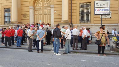 Avellino, caos alla posta centrale: pensionati in rivolta