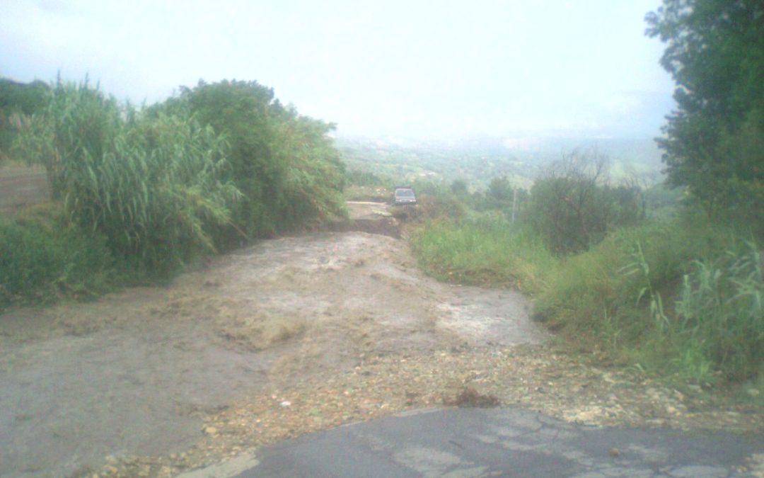 Una delle ultime alluvioni in Calabria