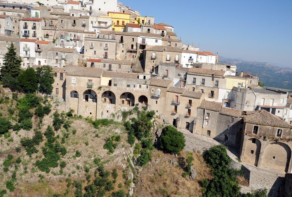 Il centro storico di Rotondella