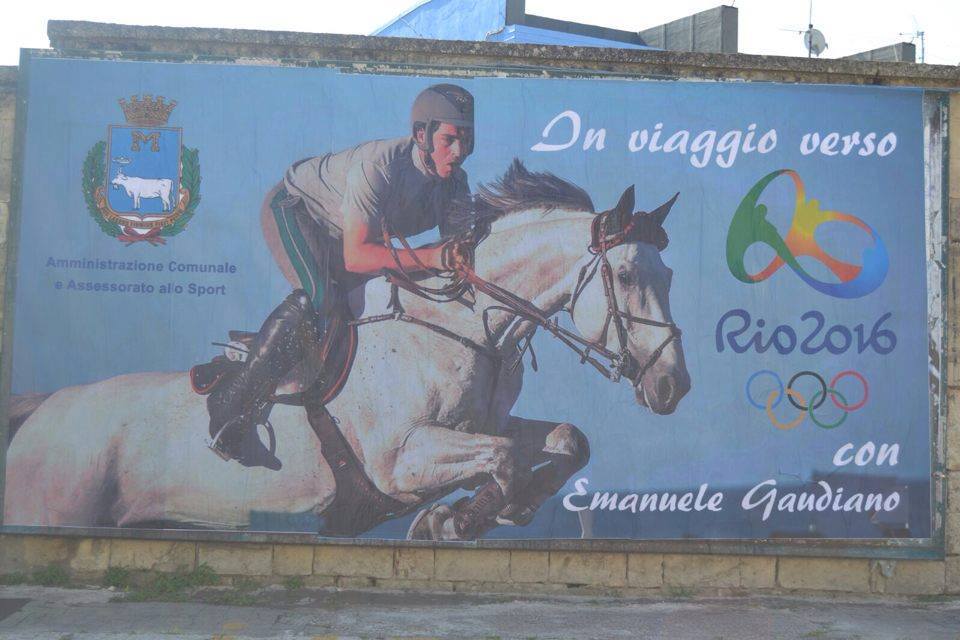 Rio 2016, l’abbraccio di Matera al suo campione: in città manifesti per Gaudiano
