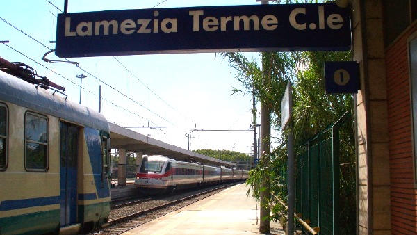 La stazione ferroviaria di Lamezia Terme