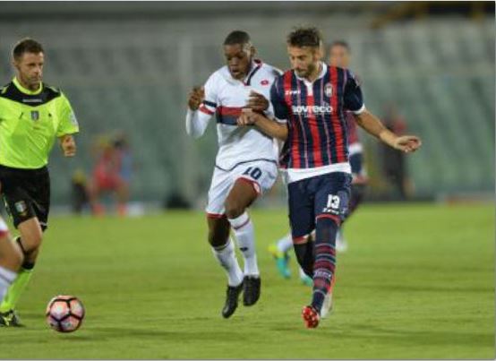 Serie A, pari del Crotone col Genoa di JuricMa Nicola accusa l'arbitro per un rigore negato
