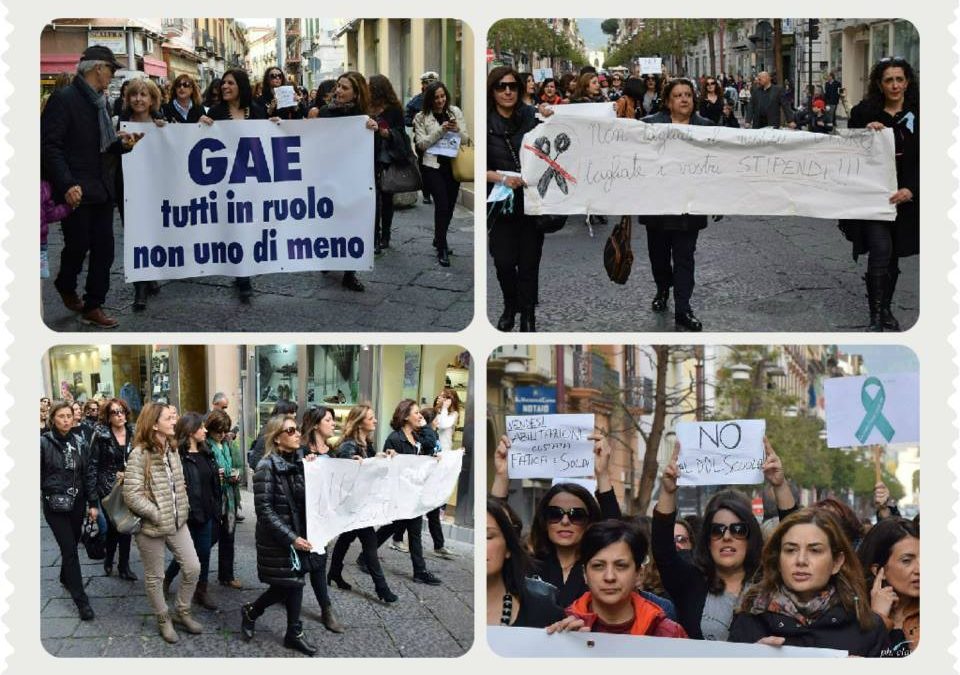 Scuola, anche i prof lucani a Roma il 25 per il girotondo anti-riforma con 107mila bolle di sapone