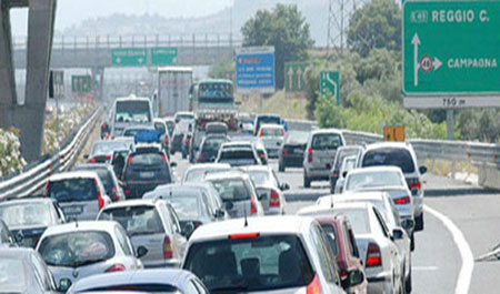 Al via controesodo estivo, Anas annuncia “bollino rosso” in autostrada A3 e sulle principali arterie calabresi