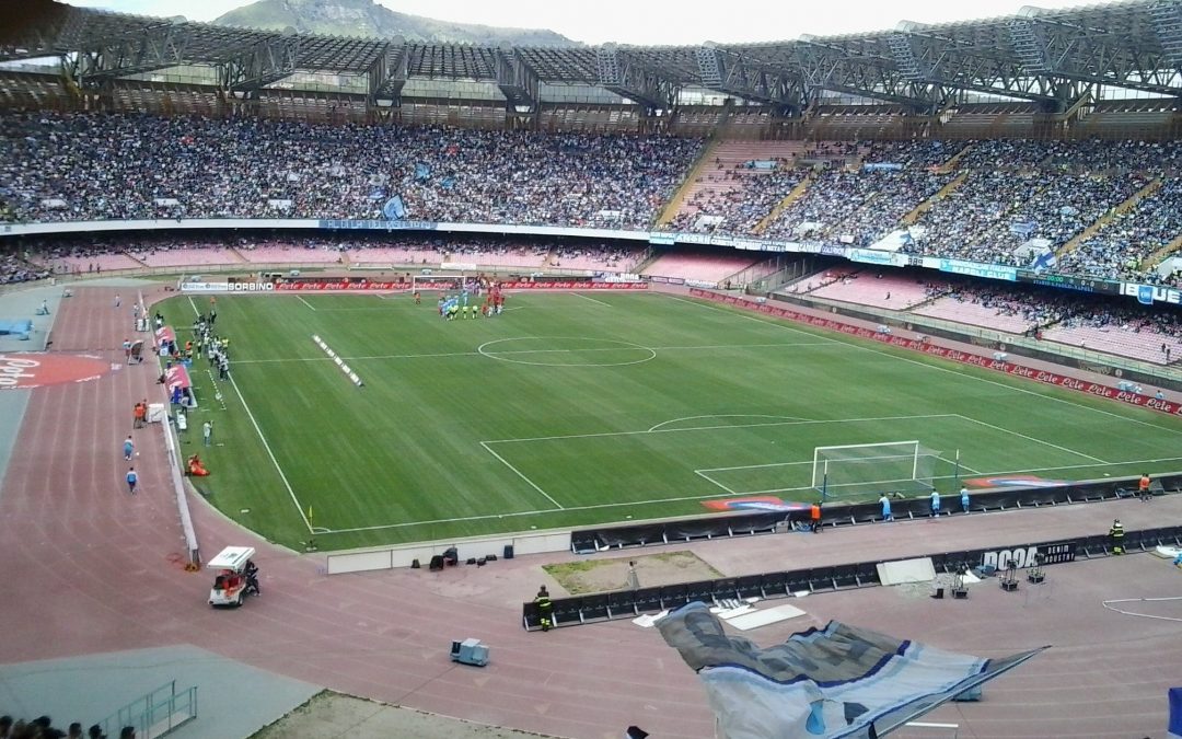 Lo stadio "Diego Armando Maradona" di Napoli