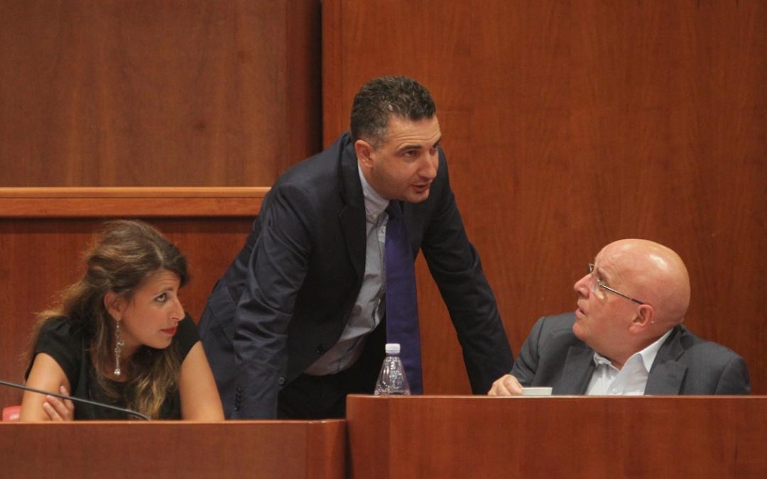 Il consigliere regionale Orlandino Greco