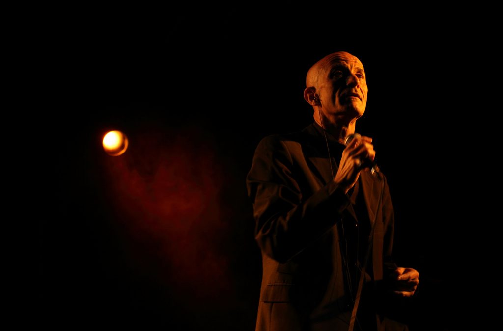 Peppe Servillo sul palco