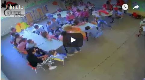 VIDEO – Maestre violente scoperte a Potenza   Le immagini riprese dai carabinieri a scuola