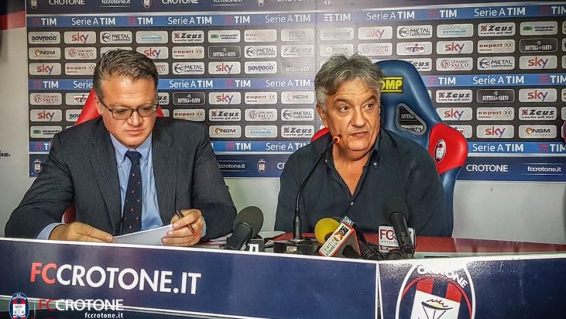 Calcio Serie A, Vrenna si scusa con i tifosi del CrotoneLo stadio Scida non sarà pronto e partono i rimborsi