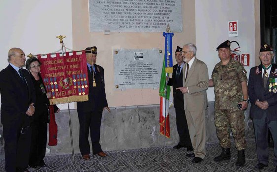 Avellino, l’omaggio della Caserma Berardi al Colonnello Marcì e al Tenente Lucadamo