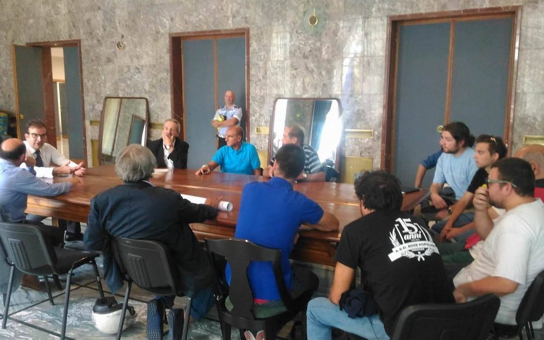 L'incontro tra Occhiuto e la delegazione di tifosi