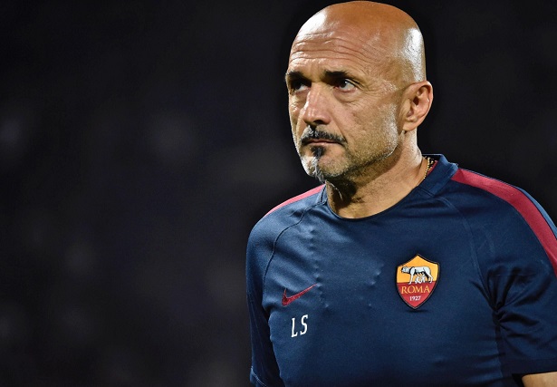 L'allenatore della Roma, Luciano Spalletti