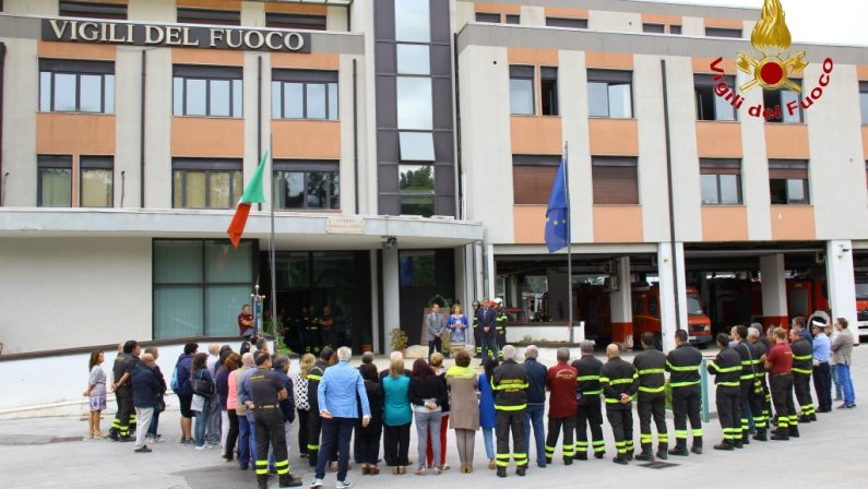 Morì dopo un incidente sul lavoro: i Vigili del fuoco di Avellino ricordano Iandolo a 10 anni dalla tragica scomparsa