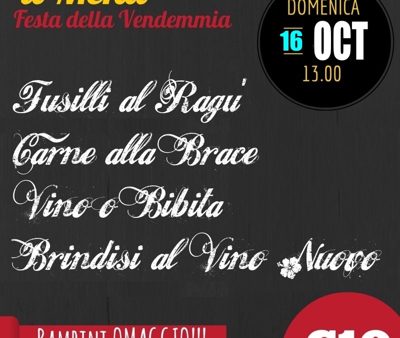A Tufo tutti pazzi per la “Festa della vendemmia”