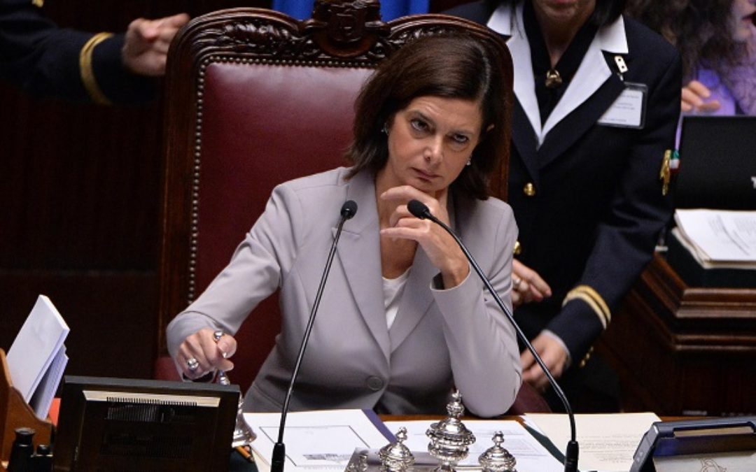 Laura Boldrini, presidente della Camera dei Deputati