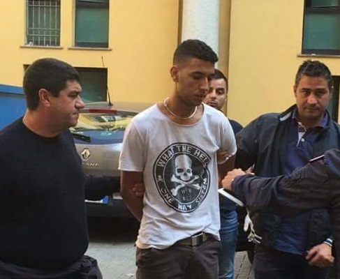 L'arresto del giovane accusato di tentato omicidio