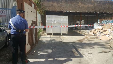 Il sequestro dell'area dell'ospedale di Cosenza