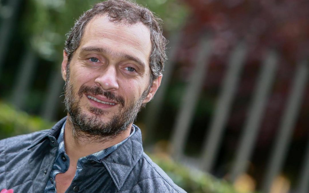 L'attore e regista Claudio Santamaria, originario di Senise (PZ)